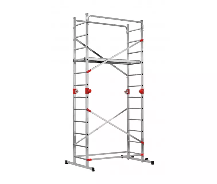 Строительные леса G60 / алюминий / 2х12 ступеней