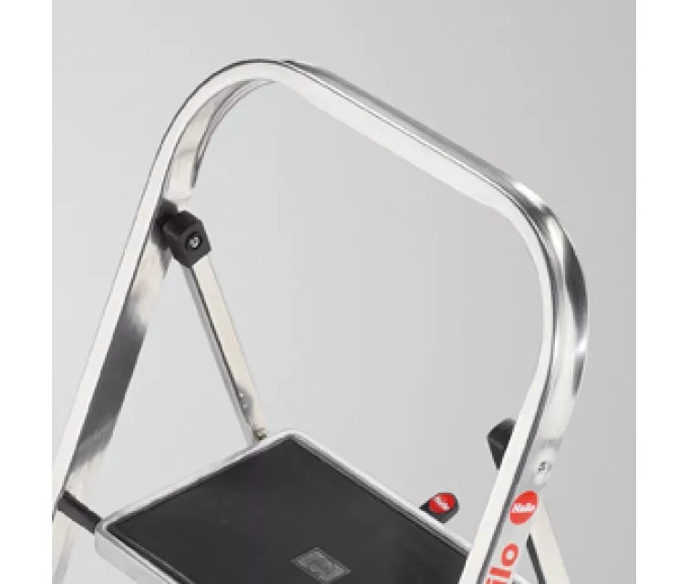 Kokkupandav trepp K70 StandardLine / alumiinium / 3 astet, turvakäepide