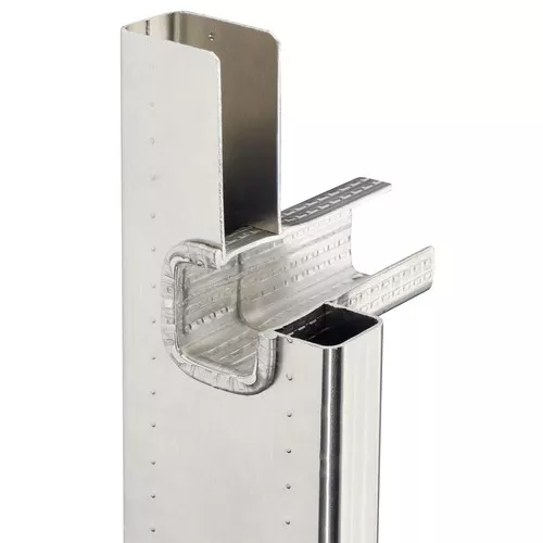 Laiptai S60 ProfiStep uno / aliuminis / 1x9 pakopų