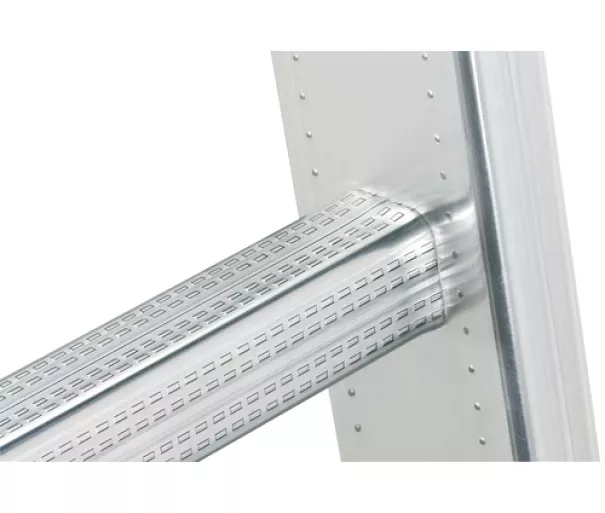 Laiptai S60 ProfiStep uno / aliuminis / 1x12 pakopų