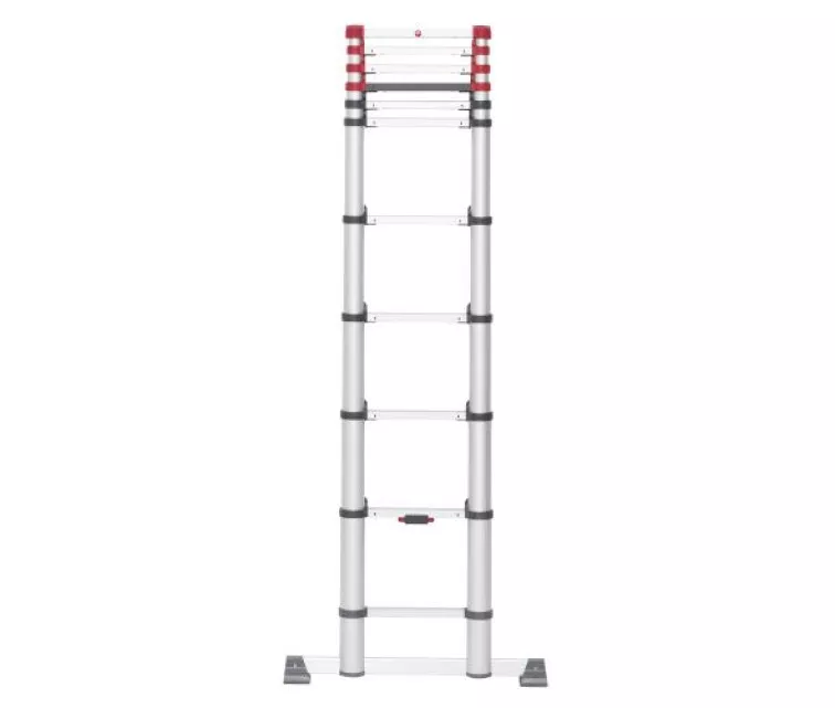 Стремянка телескопическая T80 FlexLine / алюминиевая / 11 ступеней