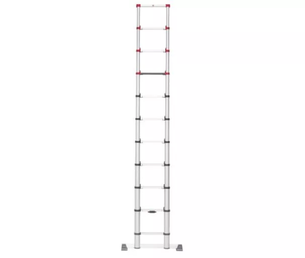 Telescopic ladder T80 FlexLine / aluminium / 11 steps