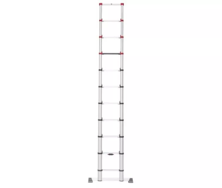 Стремянка телескопическая T80 FlexLine / алюминиевая / 11 ступеней