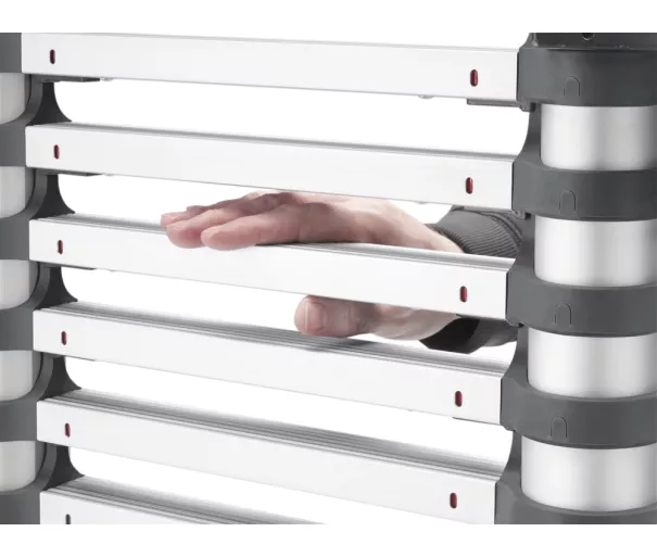 Teleskoopredel T80 FlexLine / alumiinium / 13 astet