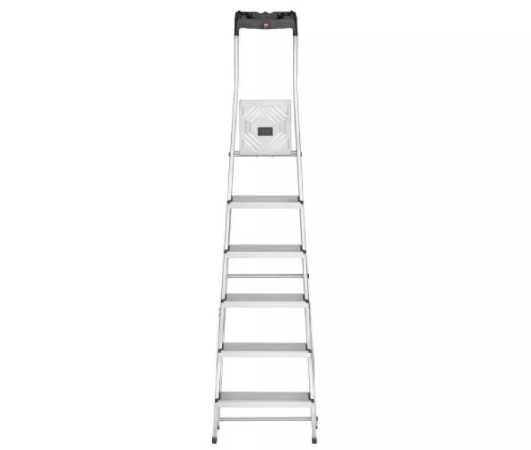 Лестница бытовая L60 StandardLine / алюминиевая / 6 ступеней