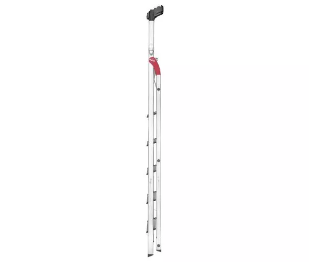 Kāpnes mājsaimniecības L60 StandardLine / alumīnija / 6 pakāpieni