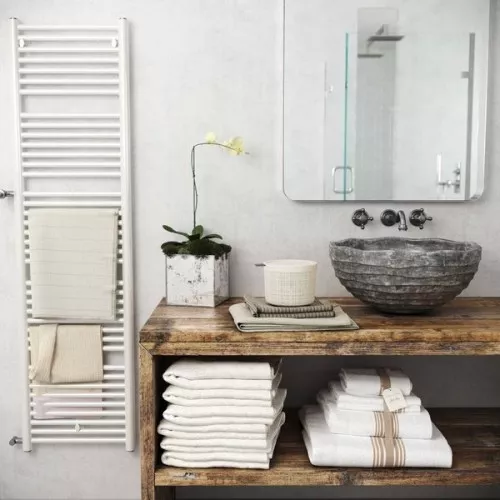 Ümmargune kaanega korv Jute 2L Ø17x13cm, kreemikas värv