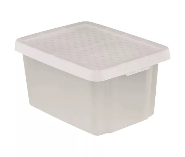 Ящик с крышкой Essentials 16л 30x39x21cм прозрачная