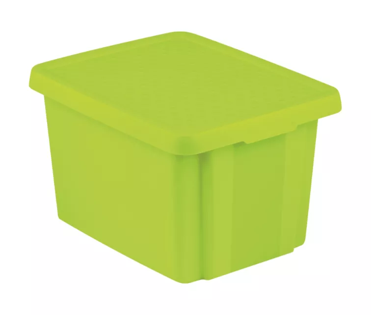 Curver dėžė su dangčiu Essentials, 26l, žalia