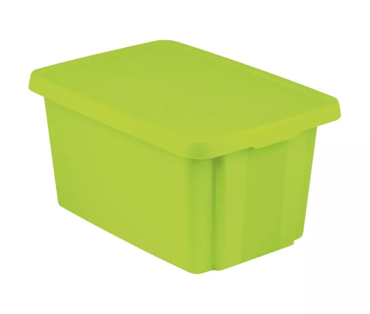 Ящик с крышкой Essentials 45л 40x57x30cм зеленая