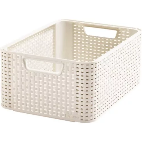 Коробка Style M 38,6x28,7x17cм кремовая