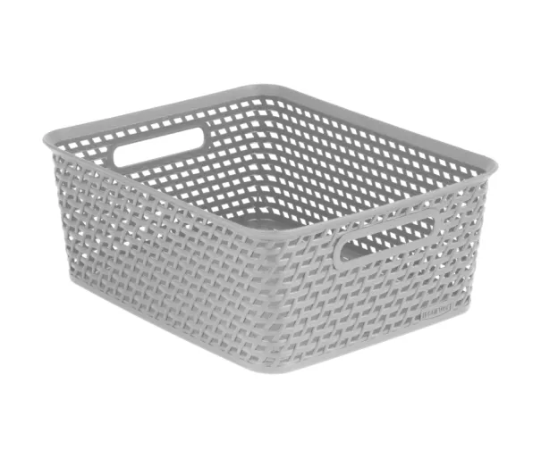Корзина Your Style M 35x30x13см серая