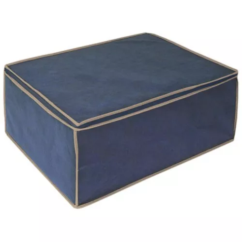 Сумка для одеял 40x60x25см синяя