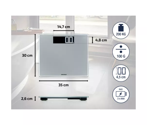 Весы электронные Style Sense Comfort 600