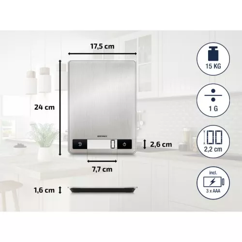 Digitaalne köögikaal Page Profi 200 15kg Soehnle