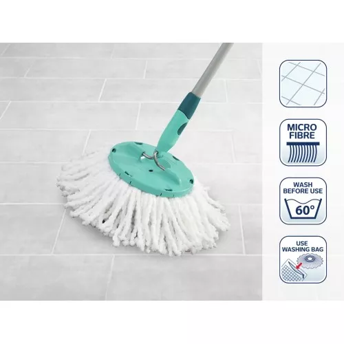 Leifheit Clean Twist Disc Mop keičiamų šluostų rinkinys, 2 vnt.