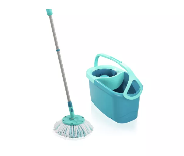 Leifheit Clean Twist Disc Mop Ergo grindų valymo rinkinys, 3 dalys