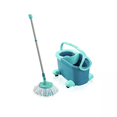 LEIFHEIT Floor Cleaning Set Clean Twist Disc Mop Ergo Mobile
