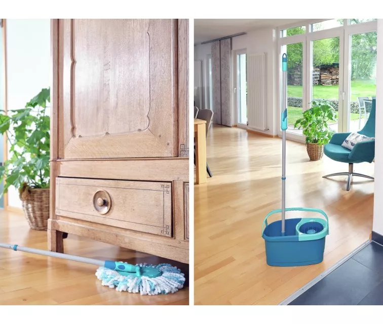 LEIFHEIT Набор для чистки полов Clean Twist Disc Mop Ergo Mobile