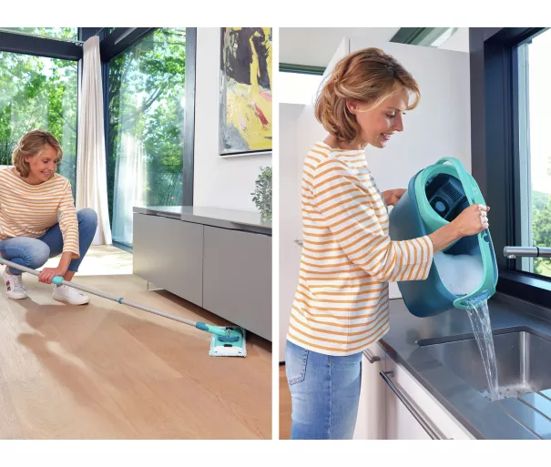 LEIFHEIT grindų valymo rinkinys Clean Twist M Ergo