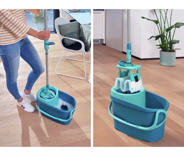 LEIFHEIT grindų valymo rinkinys Clean Twist M Ergo