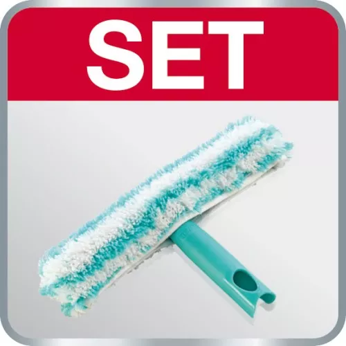 LEIFHEIT aknapuhasti Dry&Clean koos aknapesuriga