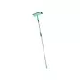 LEIFHEIT Window Cleaner and Brush with Telescopic Handle 120-200cm Brush Window Cleaner
