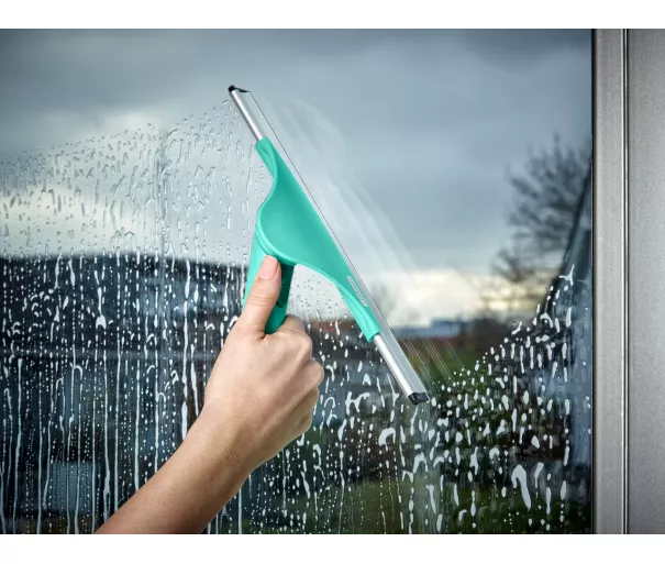 Window cleaning set with telescopic handle Set squeege 2in1 XL Pro Reach Telescope 4m