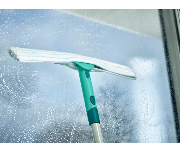 Window cleaning set with telescopic handle Set squeege 2in1 XL Pro Reach Telescope 4m