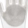 Silikoninės valymo pirštinės 2vnt. 34,5x15,5x2,6cm šviesiai pilkos spalvos