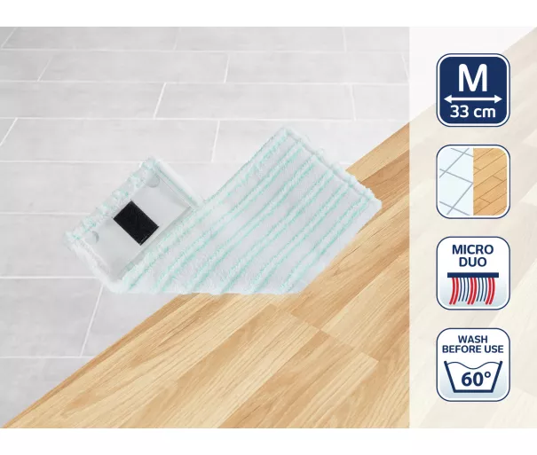 LEIFHEIT Maināmā lupata Clean Twist M Ergo / PowerClean micro duo 33cm