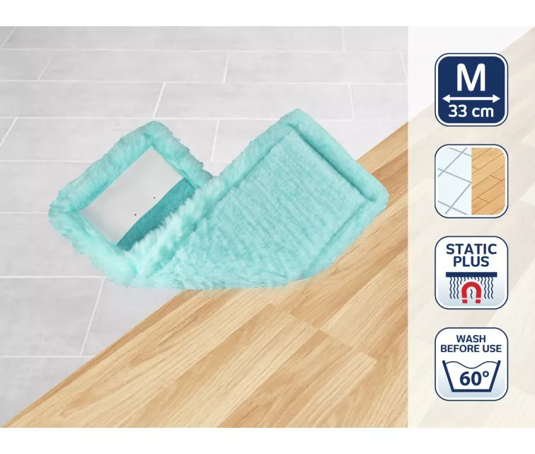 LEIFHEIT Сменная салфетка Clean Twist M Ergo / PowerClean static plus 33 см