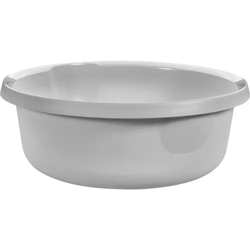 Тазик круглый 16L Essentials серый