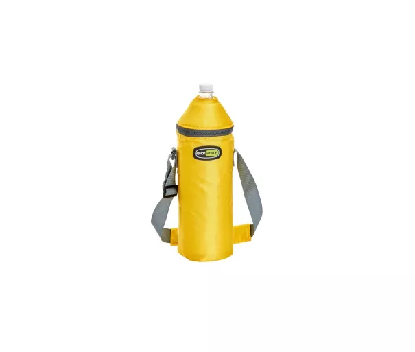 Thermal bottle bag Vela+ assorted, light blue/yellow/orange