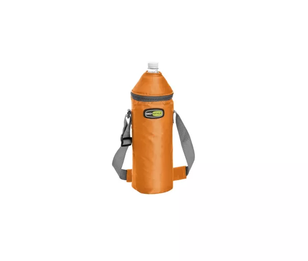 Thermal bottle bag Vela+ assorted, light blue/yellow/orange