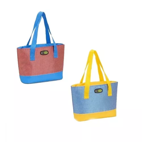 Thermal bag Beach Small assorted, red/blue/blue/yellow