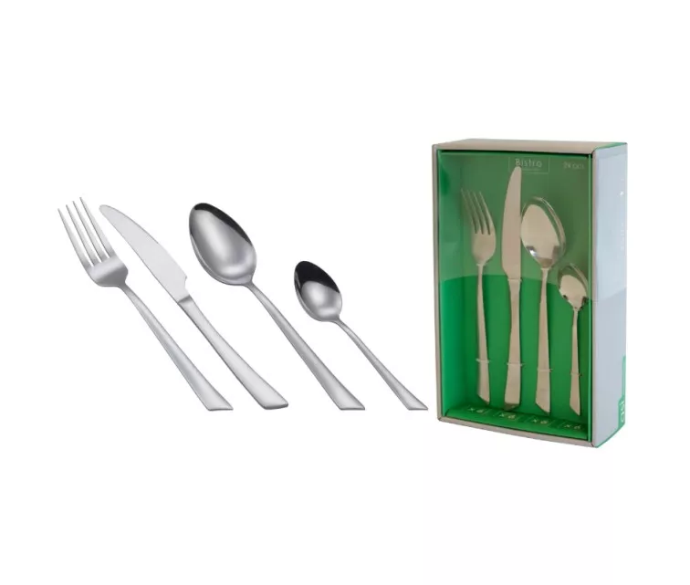 Набор столовых приборов 24 шт. Bistro 4,0/1,7/1,7/1,5 мм