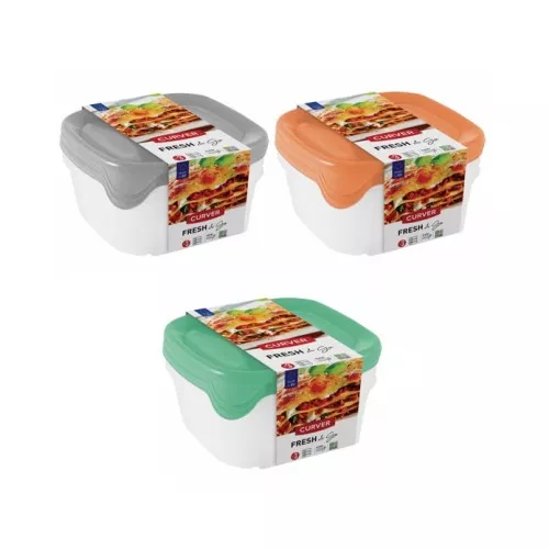 Набор из 3 мисок для еды 3x0,8 л Fresh&Go mix