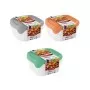 Food bowl set of 3 3x0,8L Fresh&Go mix
