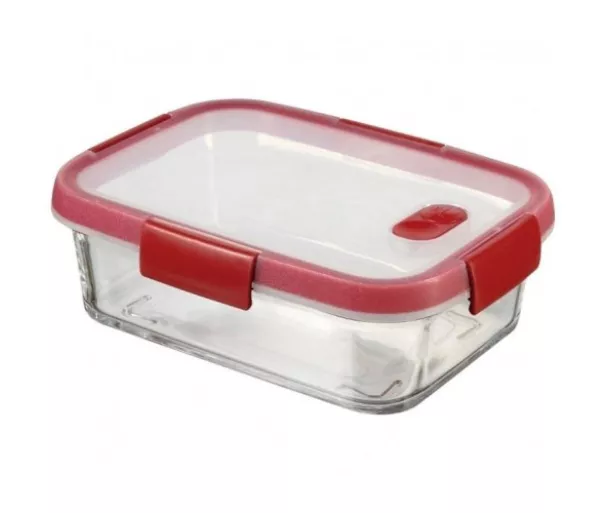 Glass food bowl rectangle 0,9L Smart Cook