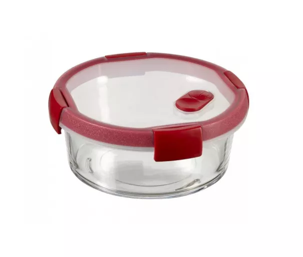Glass food bowl round 0,6L Smart Cook