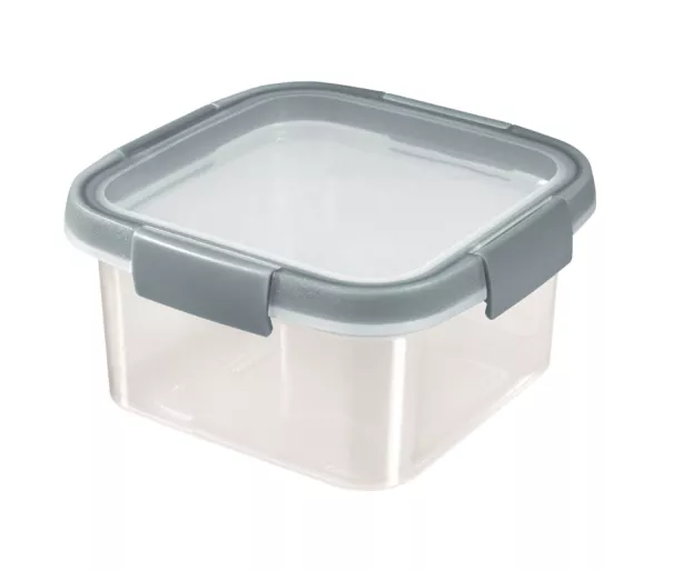 Toiduainete säilitamise konteiner ruudukujuline 0,9L Smart Eco Fresh 16,1x16,1x7,2cm