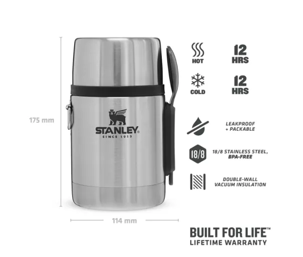 Thermos Food The Stainless Steel All-In-One Food Jar 0,53L stainless steel