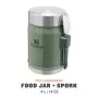 Toidutermos The Legendary Food Jar + Spork 0,4 l, roheline