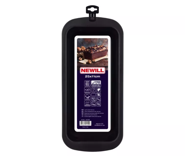 Bread mould 25x11x6,4cm black