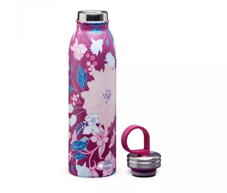 Термо бутылка Aladdin X Naito Chilled Thermavac 0.55L нержавеющая сталь Dahlia Berry