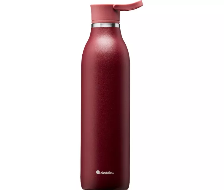 Термо бутылка CityLoop Thermavac eCycle Water Bottle 0.6Л, переработанная из нержавеющей стали / бордового цвета