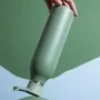 Термо бутылка CityLoop Thermavac eCycle Water Bottle 0.6Л, переработанная из нержавеющей стали / серо-зеленая