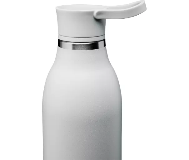 Thermobottle CityLoop Thermavac eCycle vandens butelis 0,6 l, perdirbtas nerūdijantis. plienas / pilka