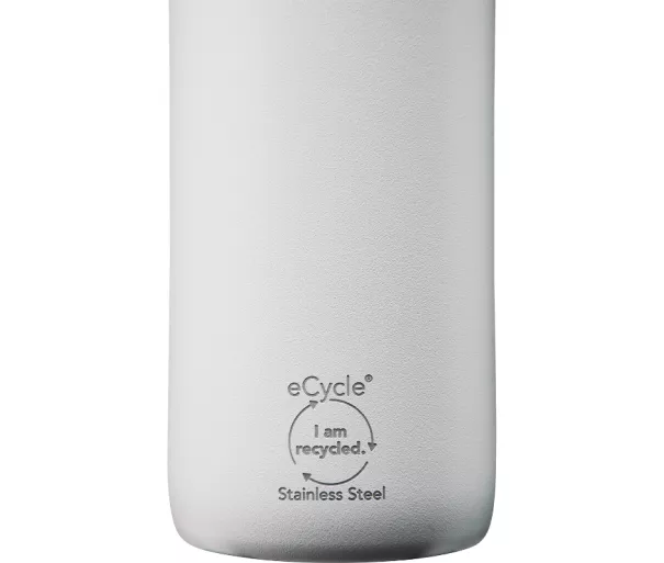Thermobottle CityLoop Thermavac eCycle vandens butelis 0,6 l, perdirbtas nerūdijantis. plienas / pilka